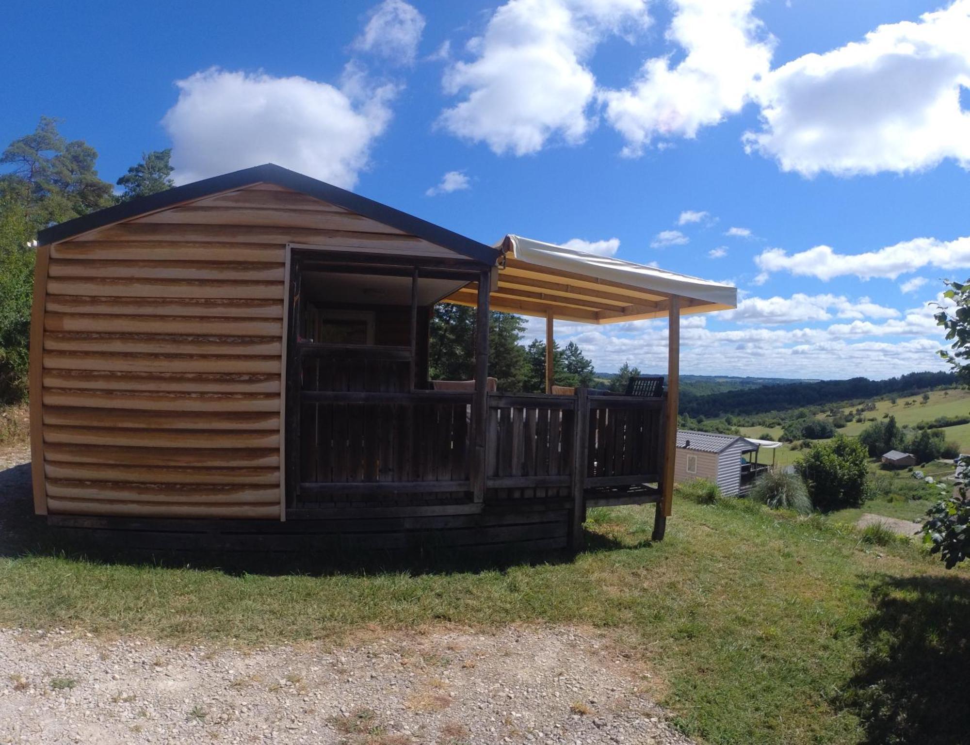 Camping Les Terrasses De Dordogne Руффиньяк-Сен-Сернен Экстерьер фото
