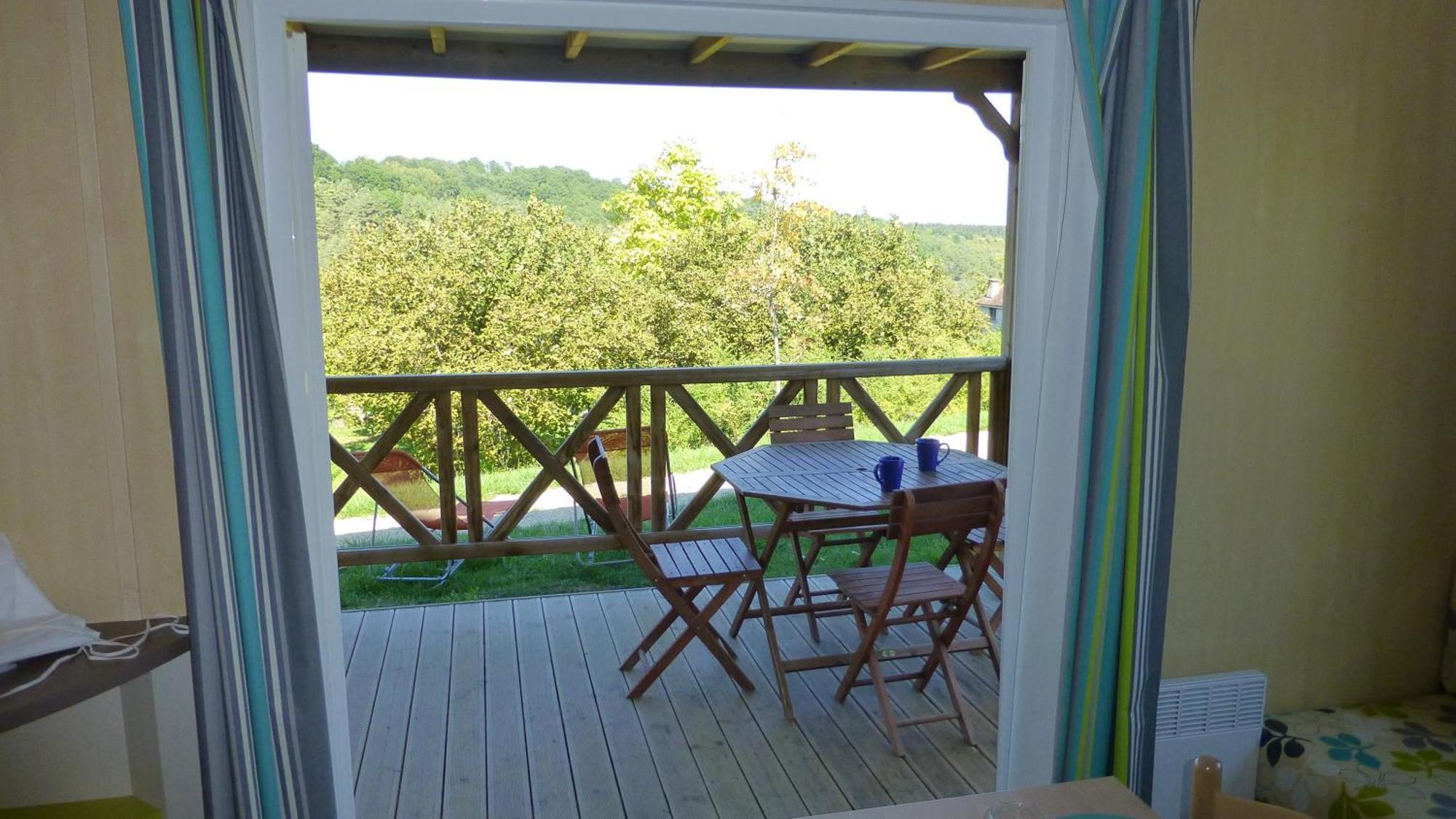 Camping Les Terrasses De Dordogne Руффиньяк-Сен-Сернен Номер фото